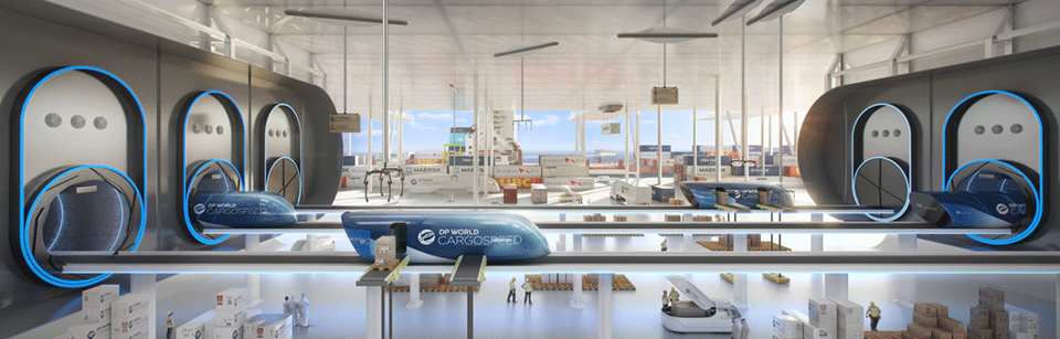 KPN openbaar vervoer Hyperloop station